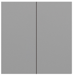 超薄塑包鋼啞光白金灰系列